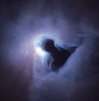 Immagine casuale del telescopio spaziale Hubble