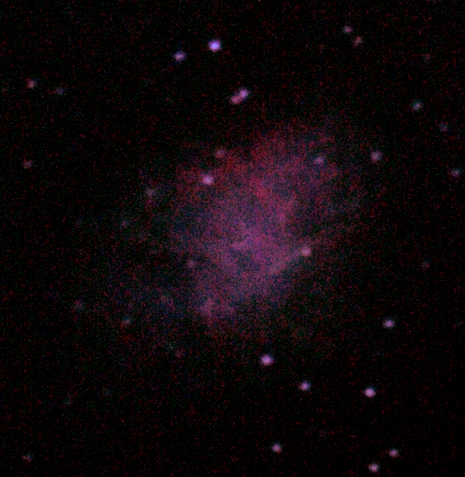 Nebulosa del Granchio, ingrandita