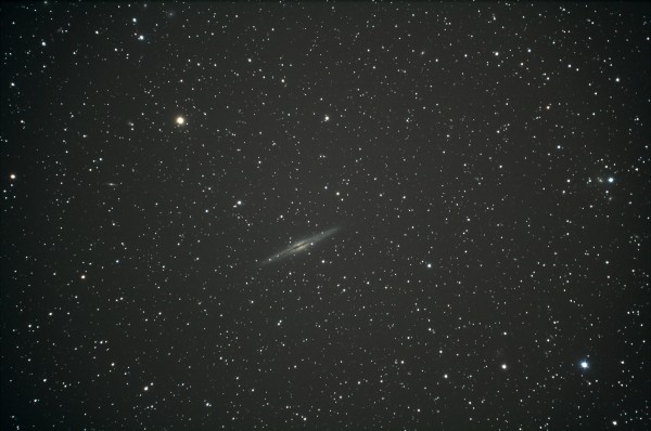 NGC891 - Galassia Spirale di Taglio