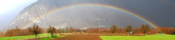 Arcobaleno del 27.02.2014 - Proiezione rettilinea